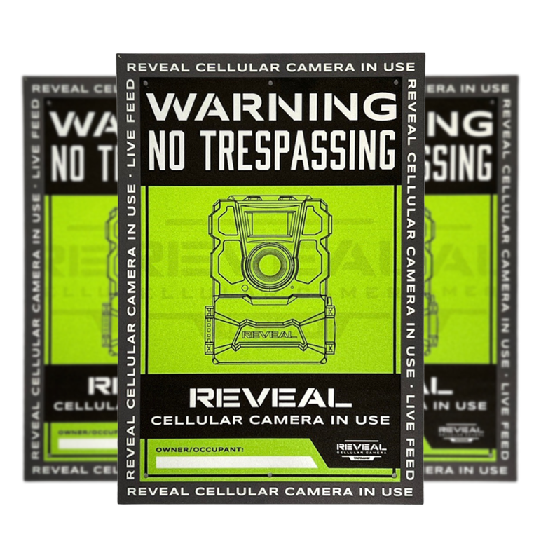 Reveal No Trespassing Signs