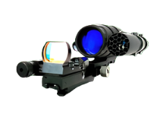 Bering Optics eXact Precision 2.6x44 NV Scope Kit with Sensor Reflex Sight